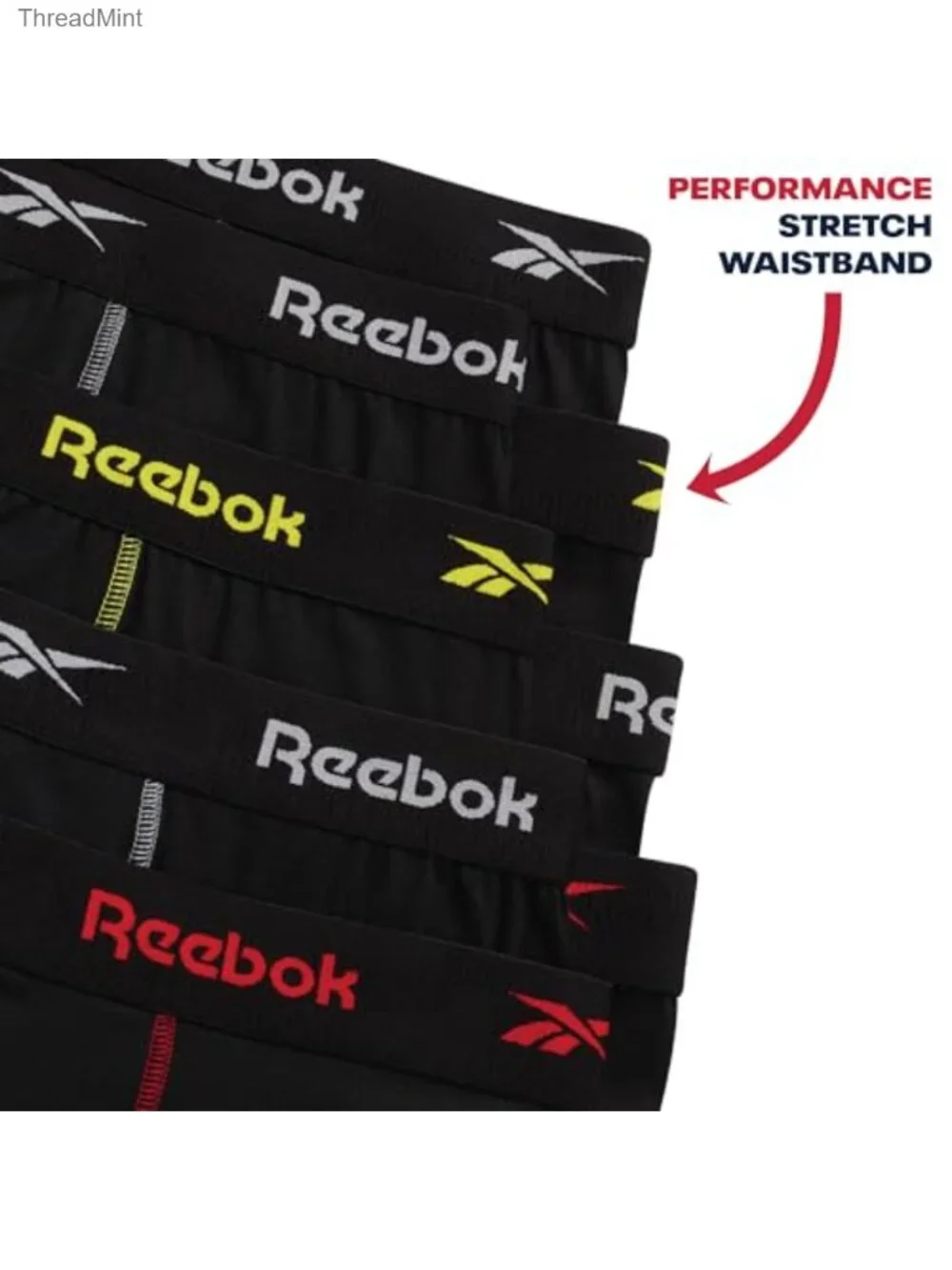 Mens Boxer Briefs Soft Stretch Moisture Wicking 4 Pack 6 Inch Inseam